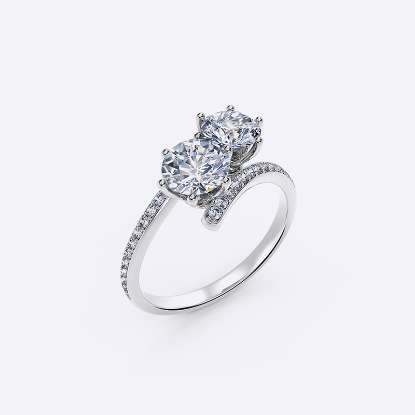 Picture of Two-stone Diamond Ring